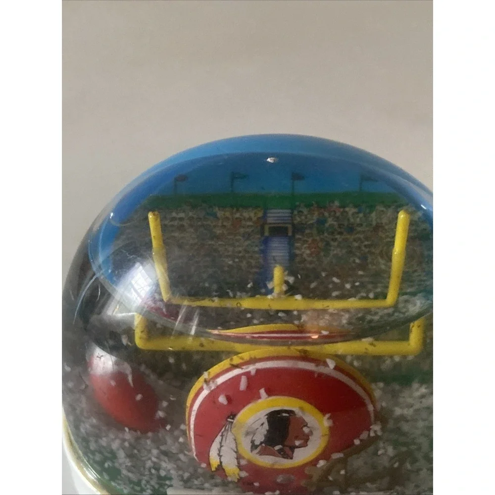 Washington Redskins Snow Globe Fan Dome NFL Licensed Rare